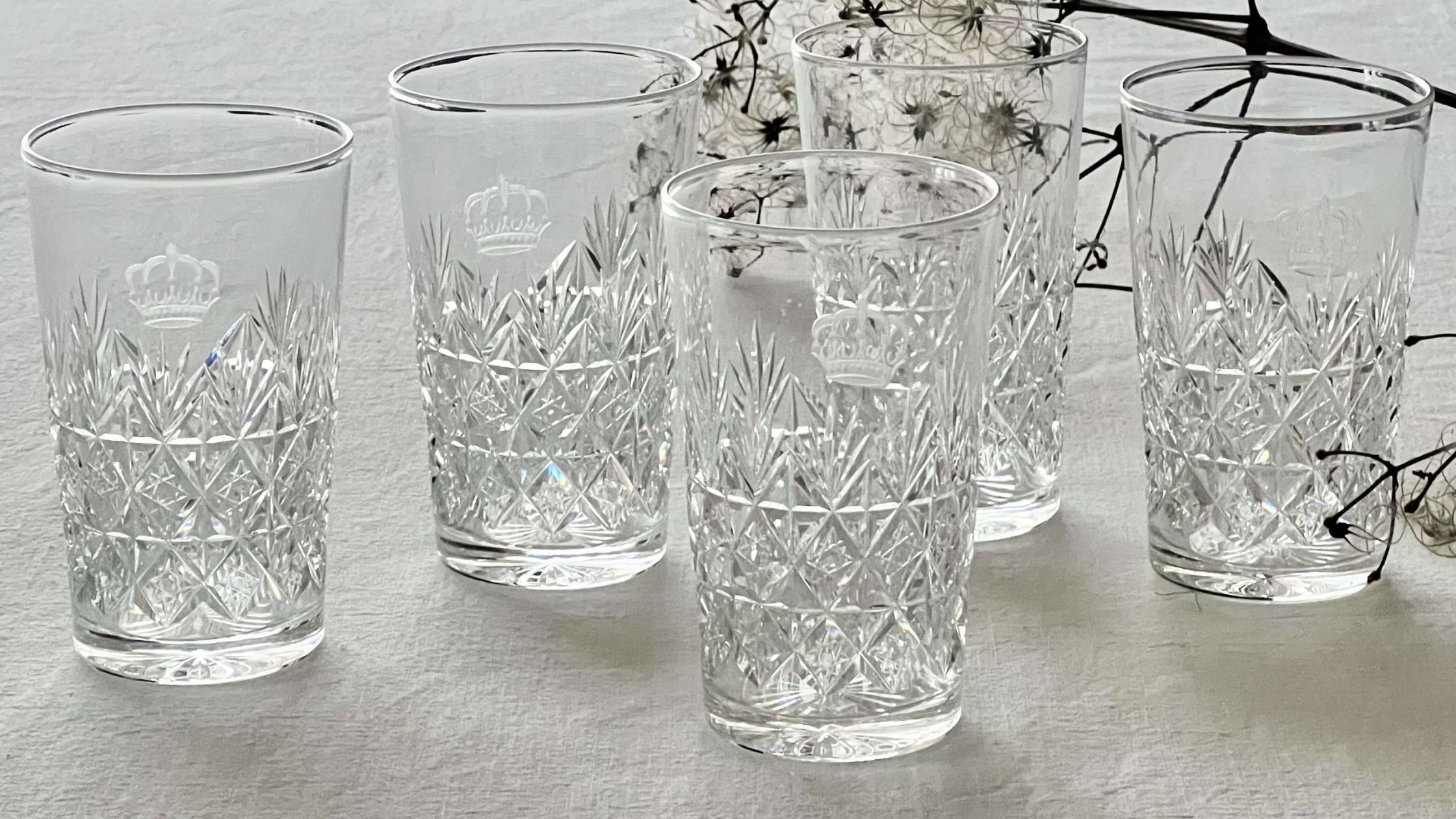 The Cut Crystal Tumbler